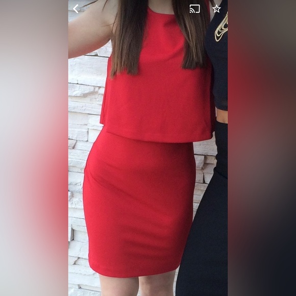 Red Formal Dress - Picture 3 of 3